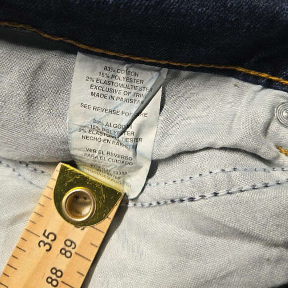 Rugby University‎ Jeans Men 36 x 30 Straight Stretch Blue Denim - Picture 9 of 10